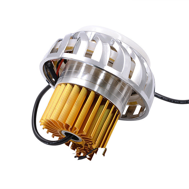 Universal Motorcycle LED Headlight – Super Bright Electric Car Lighting Modification Parts