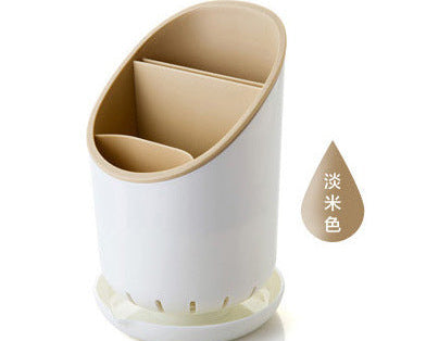 Space-Saving Kitchen Storage Rack – Detachable Drain Holder for Utensils & Tools
