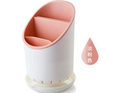 Space-Saving Kitchen Storage Rack – Detachable Drain Holder for Utensils & Tools