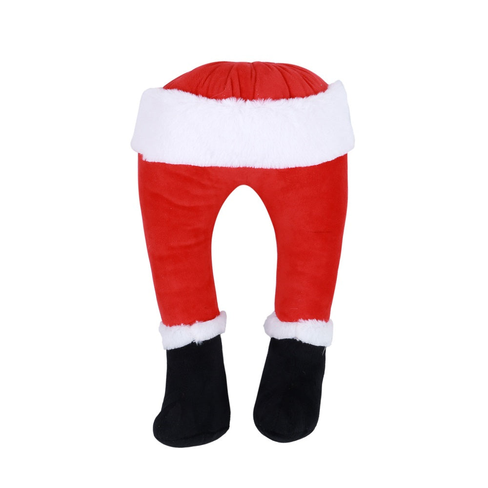 Christmas Garden Elf Legs Decoration Outdoor Yard Holiday Funny Xmas Lawn Ornament