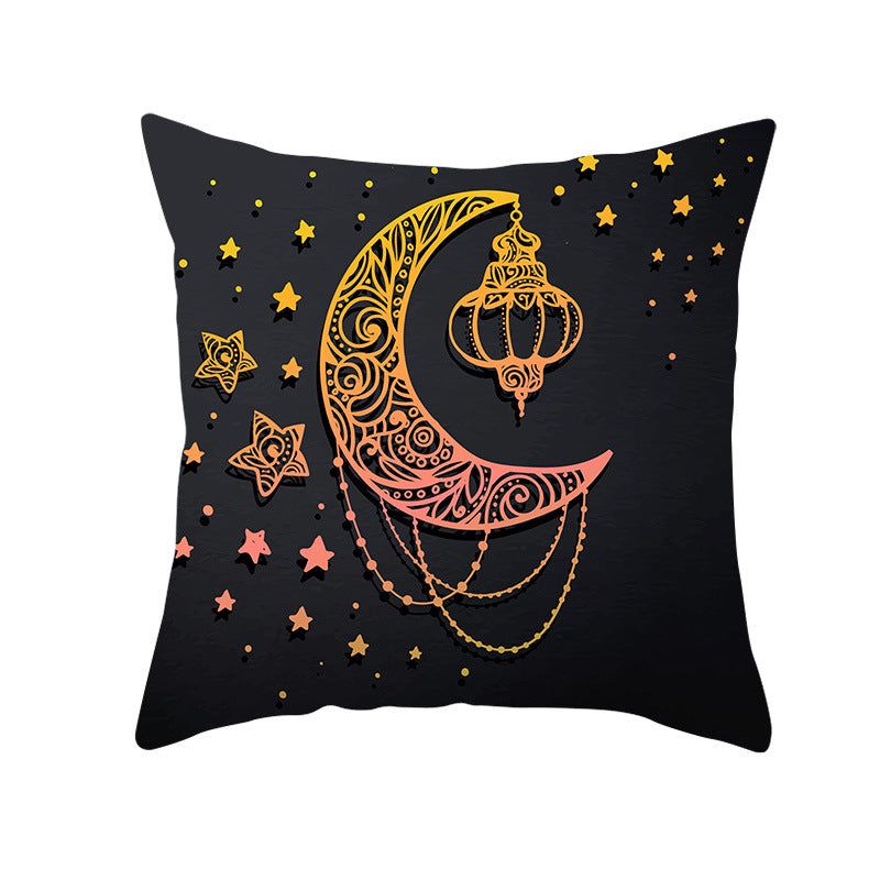 Muslim Ramadan Pillow Cover – Eid Mubarak Cushion Case