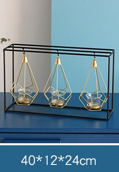 Elegant Table Candle Holders – Luxury Home Decor for Romantic Dinner Lighting
