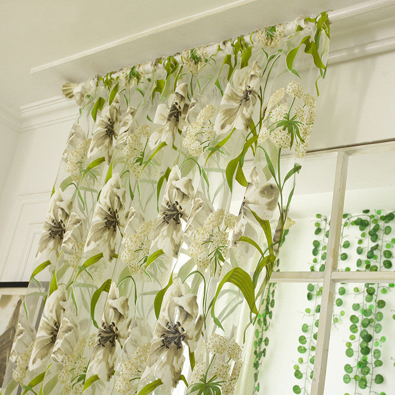 Sheer White Striped Curtains – Lightweight Translucent Yarn Drapes for Bedroom & Home Decor