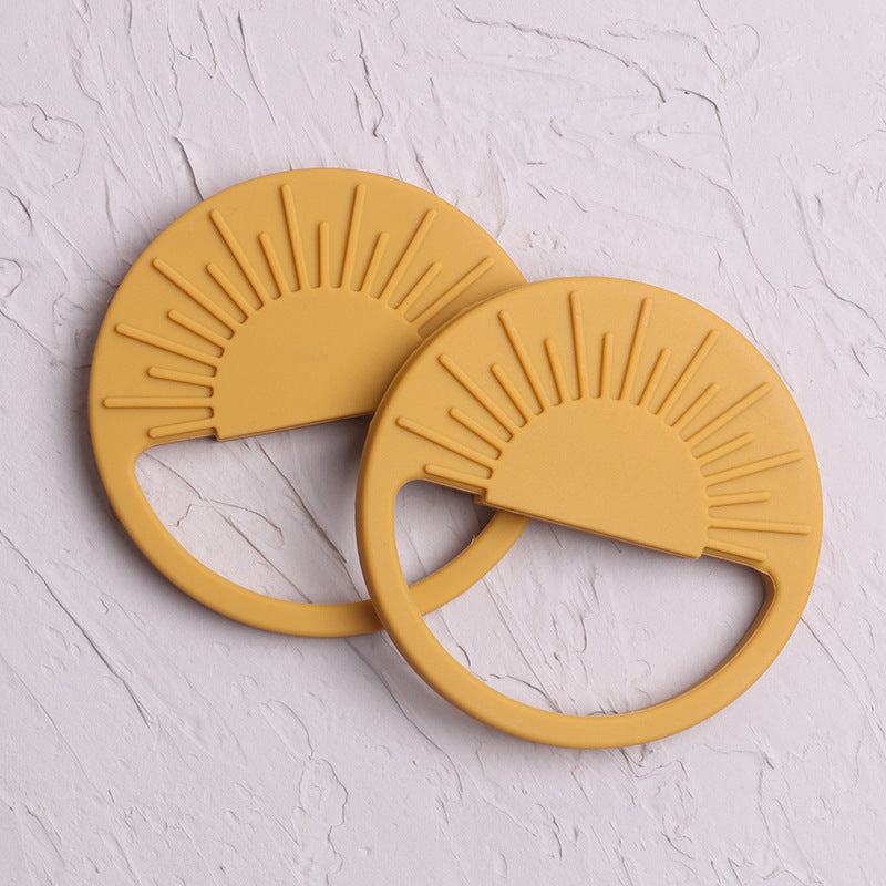 Baby Comfort Sun Teether – Soft Silicone Toy for Teething Relief