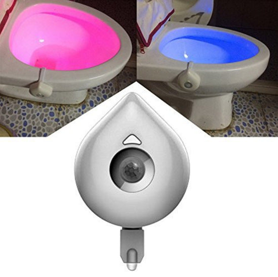 Automatic Toilet Night Light LED – Motion Sensor Bathroom Glow Light
