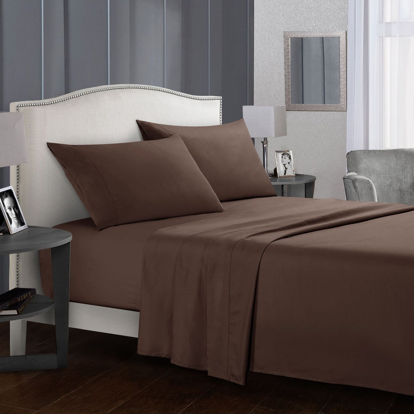 Soft 4-Piece Bedding Set – Comfortable Bed Sheets for Cozy & Relaxing Sleep