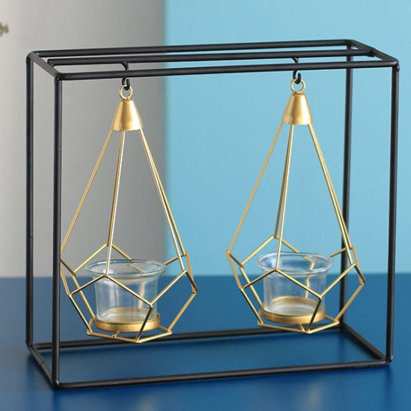 Elegant Table Candle Holders – Luxury Home Decor for Romantic Dinner Lighting