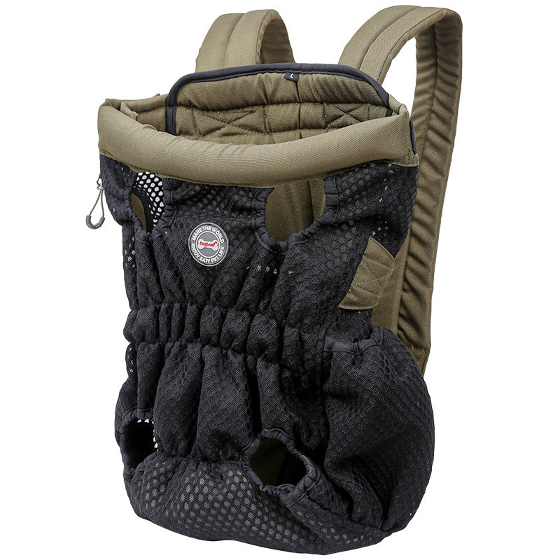 Outdoor Pet Backpack – Hands-Free Travel Bag for Small Dogs & Cats