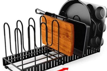 8 Tier Kitchen Storage Rack – Dish Drying Organizer for Sink & Countertop Use