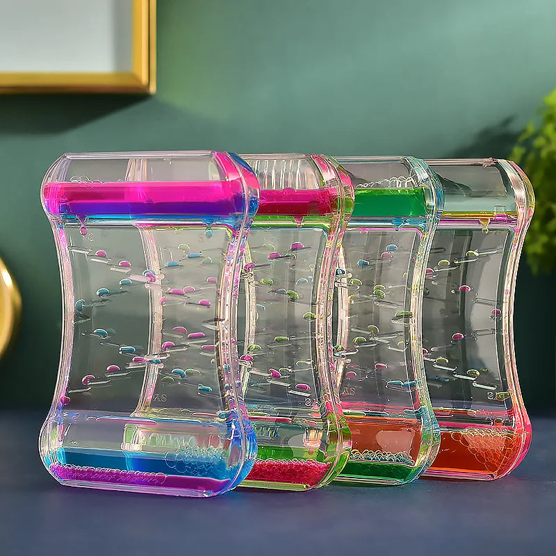 Creative Cruise Hourglass – Mesmerizing Liquid Timer for Office & Bedroom