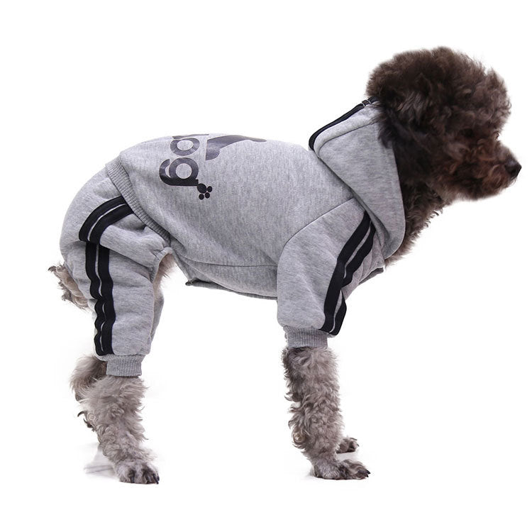 Cozy Pet Sweater Winter Jacket Plush Dog Cat Clothes Cute Button Warm Autumn Pet Outfit