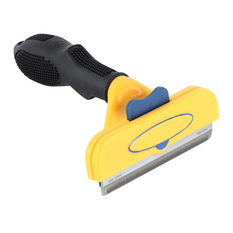 Professional Pet Grooming Brush Dog Cat Hair Deshedding Cleaning Care Tool