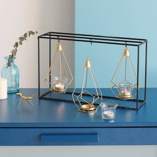 Elegant Table Candle Holders – Luxury Home Decor for Romantic Dinner Lighting