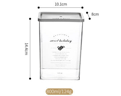 Kitchen Tea Storage Container – Creative Airtight Box for Loose Leaf & Bags