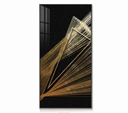 Premium Abstract Geometric Painting – Modern Wall Art Canvas Decor