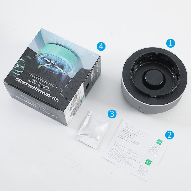 Breathe Easy with This Smoke-Removal Purifier Ashtray