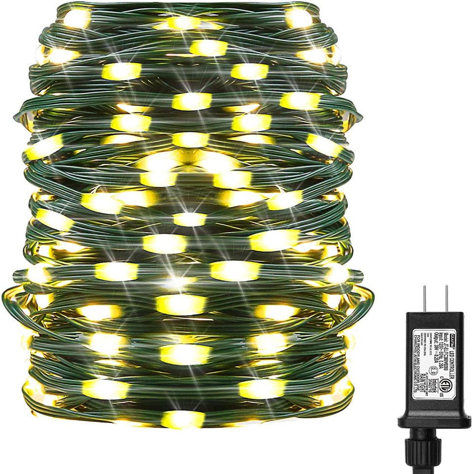 Outdoor Christmas LED String Lights – Solar Powered Decorative Fairy Lights