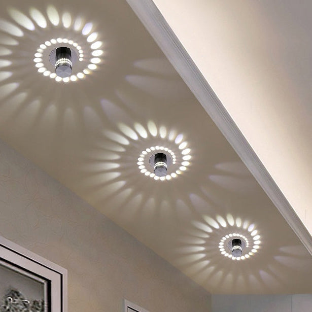 Modern LED Wall Light – Spiral Wall Lamp for Living Room Decor