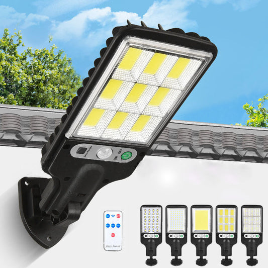 Solar Wall Light Outdoor Waterproof – LED Security Lamp for Garden & Home