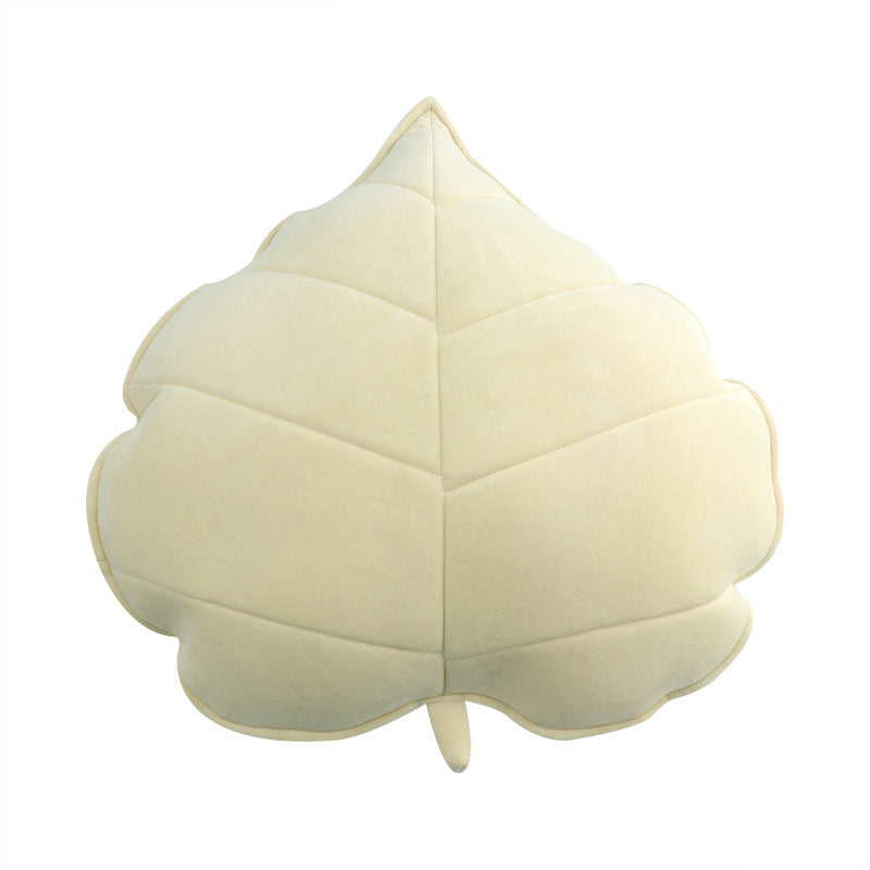 Stylish Heart Leaf Throw Cushion – Sofa Bed Pillow for Modern Home & Kids Room Decor