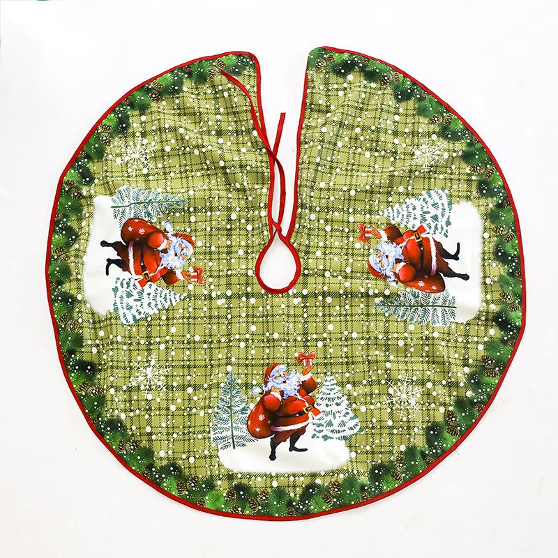 Christmas Tree Skirt Decoration – Festive Xmas Tree Base Cover for Holiday Home Decor