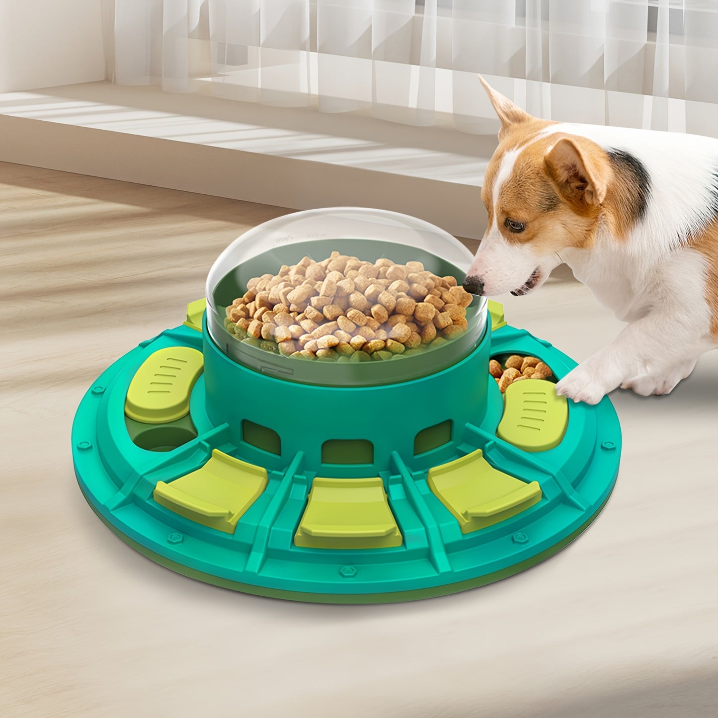 Smart Dog Puzzle Feeder – Interactive Slow Eating Toy for Dogs