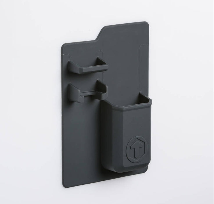 Wall Mounted Toothbrush Holder Organizer – Silicone Suction Bathroom Storage