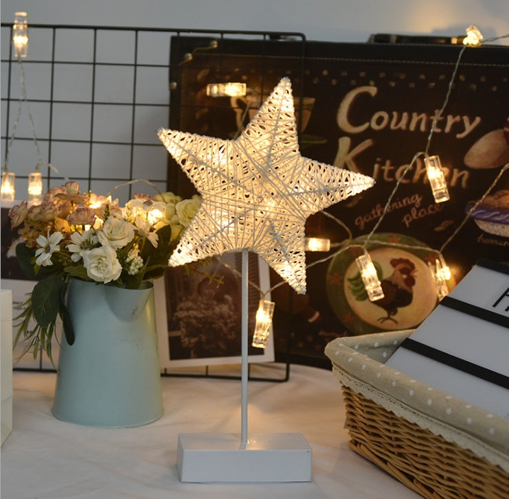 LED Romantic Star Lights – Rattan Ball Fairy String Lights for Cozy Room Decor