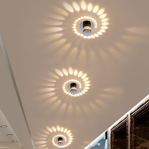 Modern LED Wall Light – Spiral Wall Lamp for Living Room Decor