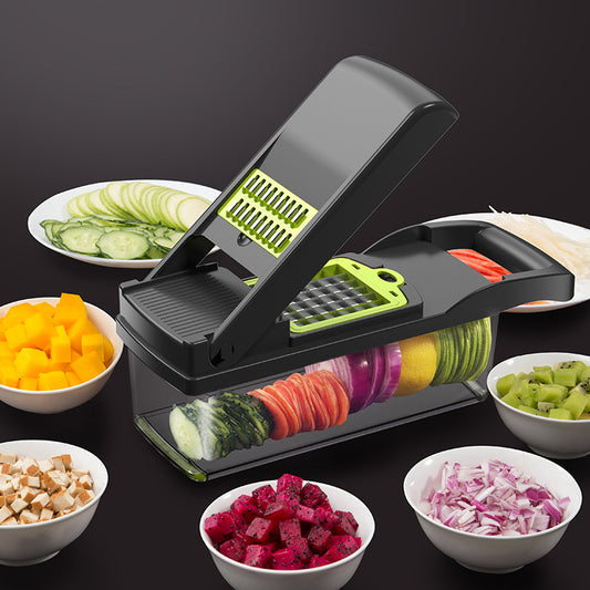 Vegetable Cutter Slicer Dicer Set – All-in-One Kitchen Tool for Healthy Meal Prep
