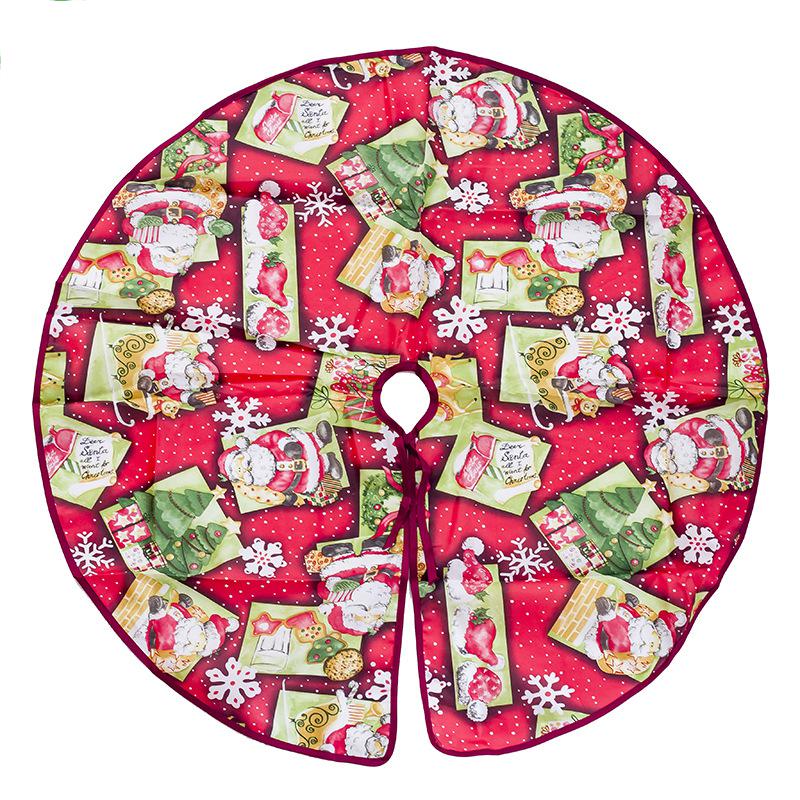 Christmas Tree Skirt Decoration – Festive Xmas Tree Base Cover for Holiday Home Decor
