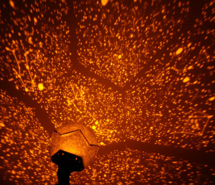 Romantic Star Projector Lamp – LED Galaxy Night Light for Bedroom & Relaxing Ambience
