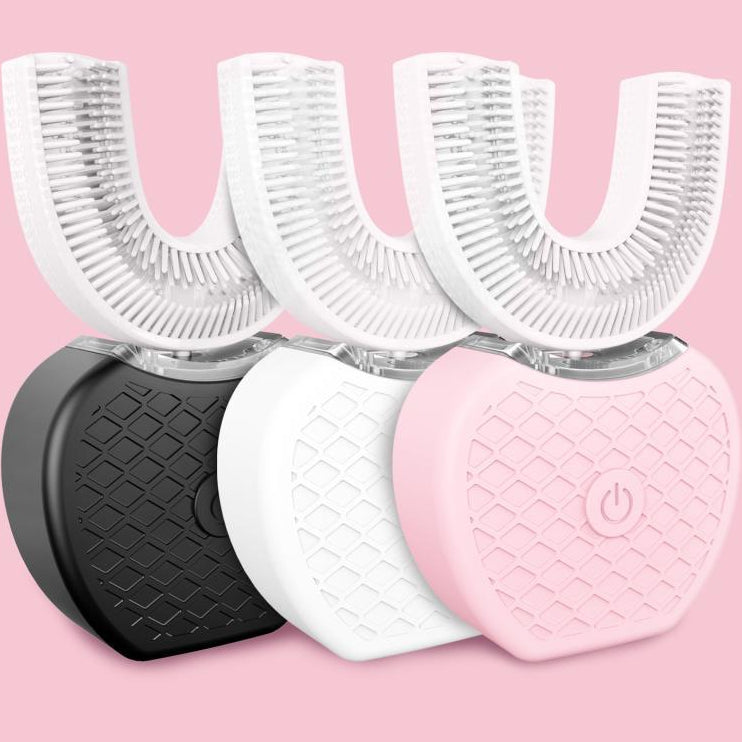 Hands-Free Electric Toothbrush – 360° U-Shape Cleaner for Whiter Teeth