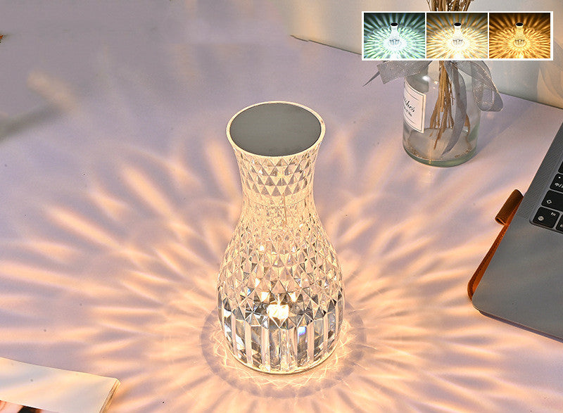 Stylish Crystal Table Lamp for Relaxing Evenings