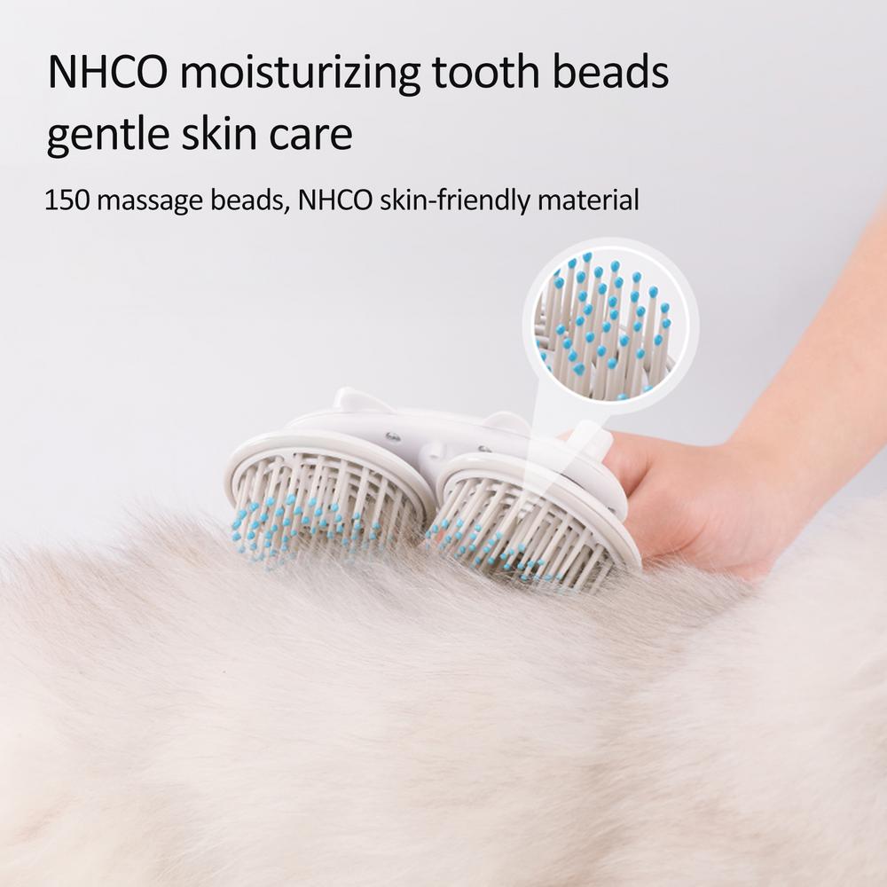 Easy Clean Slicker Brush – Dog & Cat Deshedding Hair Removal Tool