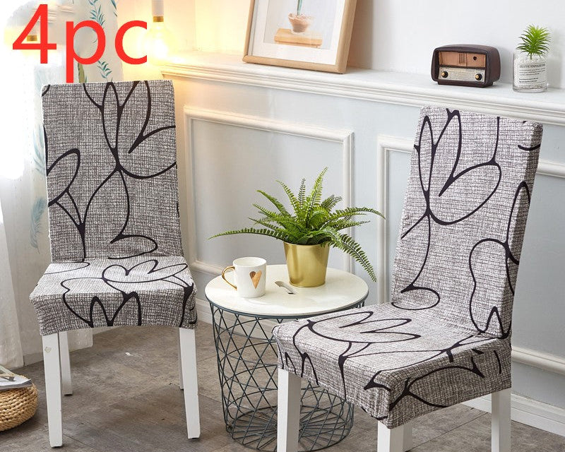 Stretch Chair Slipcovers – Elastic Covers for Dining Room, Office & Event Chairs