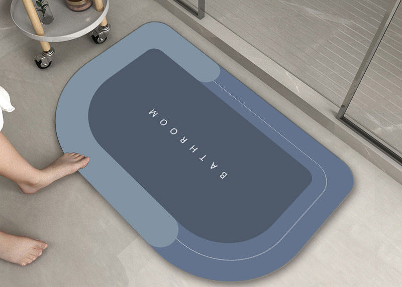 Non-Slip Quick Dry Bathroom Rug – Super Absorbent Soft Shower Floor Mat