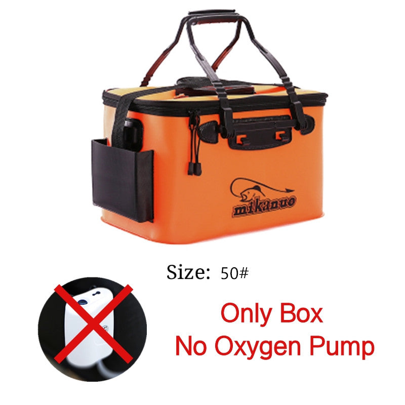 Portable Fishing Tackle Bag EVA – Folding Live Fish Tank Bucket | Outdoor Fishing Gear