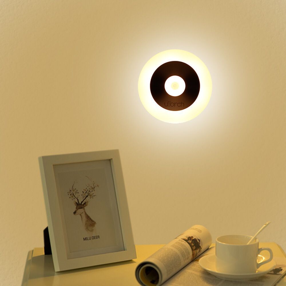 LED Motion Sensor Night Lamp – Smart Human Body Activated Light for Hallways