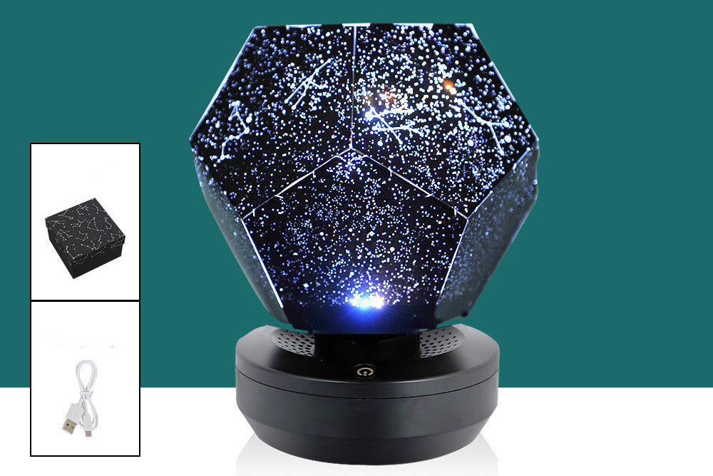 LED Galaxy Projector Night Lamp – Starry Sky Projector LED Night Light for Bedroom