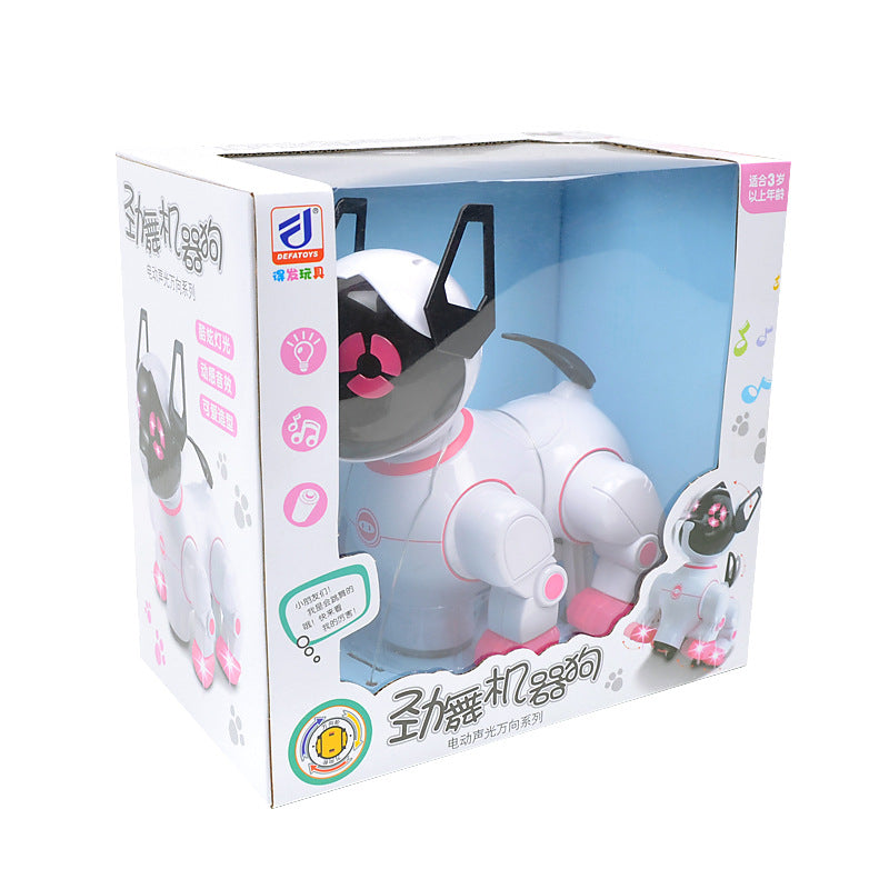 Electronic Dog Toy with Music & Lights – Fun Pet Dance Machine for Dogs & Children