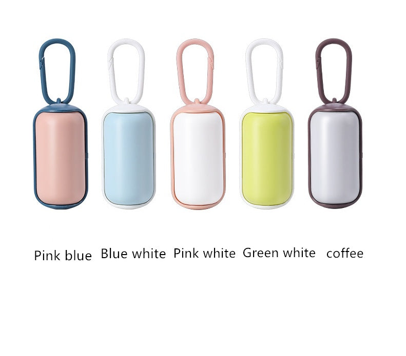 Pet Waste Bag Holder for Dogs & Cats – Portable Poop Bag Dispenser for Leash