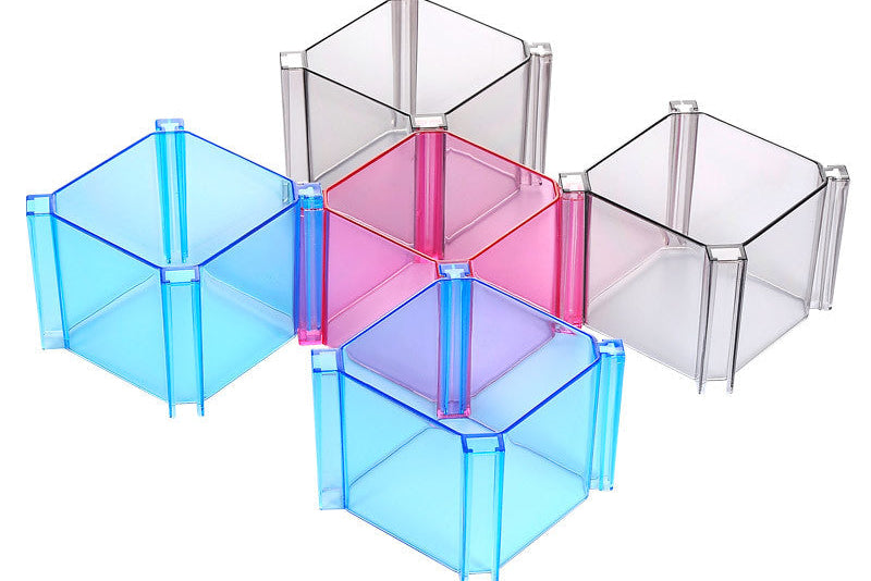 Space-Saving Plastic Drawer Storage