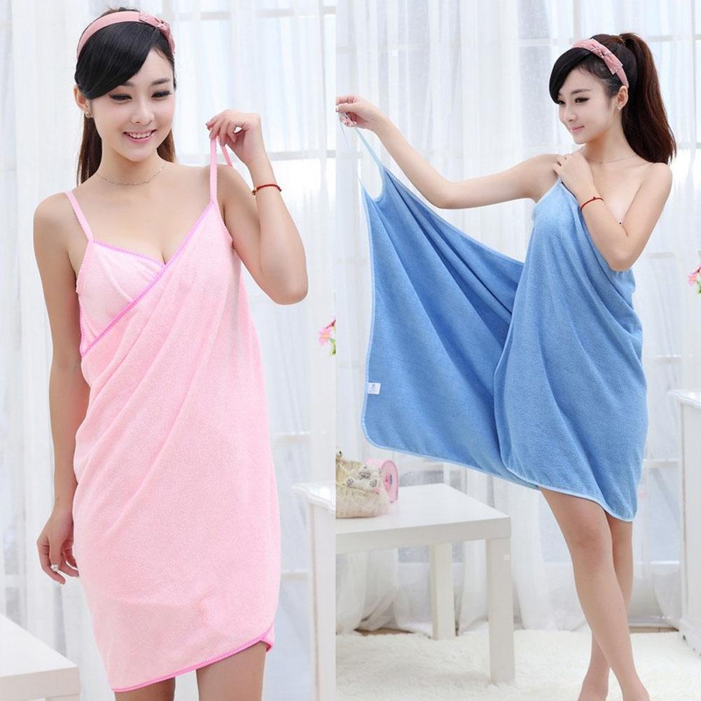 Multi-Use Beach Towel Dress Wrap – Microfiber Quick Dry Bathrobe for Women