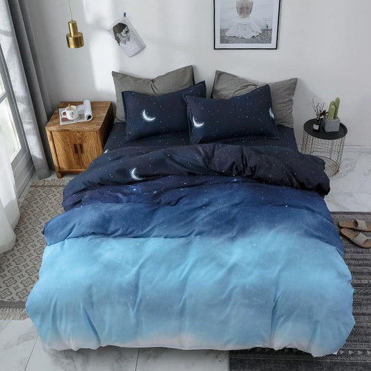 Breathable 4pc Bedding Set – Duvet Cover & Bed Sheet Set | Cozy Sleep Essentials