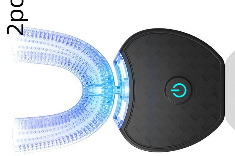 Hands-Free Electric Toothbrush – 360° U-Shape Cleaner for Whiter Teeth