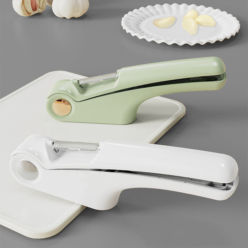 Manual Garlic Press Crusher – Heavy Duty Kitchen Gadget for Fast & Easy Cooking Prep