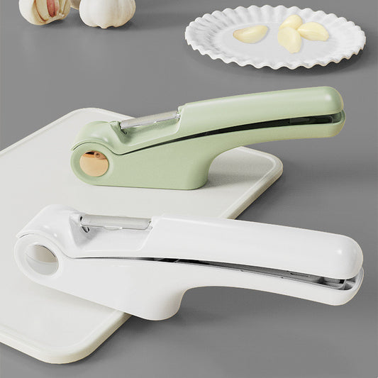 Manual Garlic Press Crusher – Heavy Duty Kitchen Gadget for Fast & Easy Cooking Prep