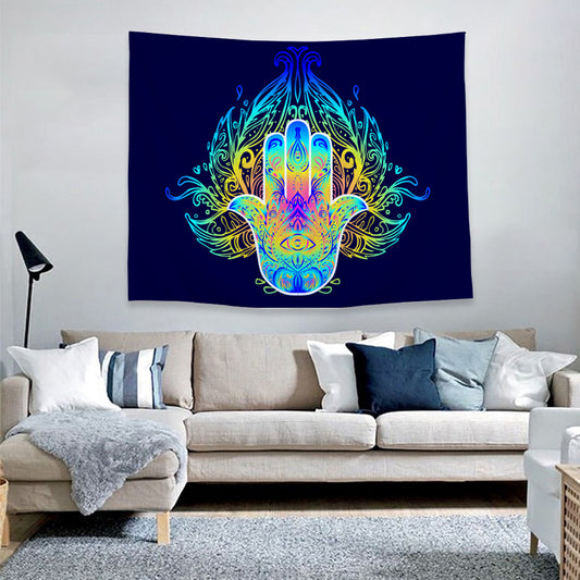 Artistic Psychedelic Tapestry – Trendy Aesthetic Wall Hanging for Modern Home Decor