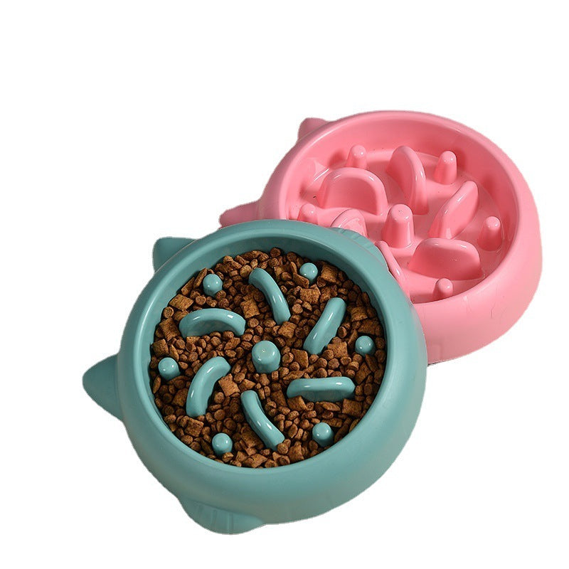 Slow Feeder Bowl for Dogs & Cats – Anti-Gulping Design for Healthy Weight & Safe Eating
